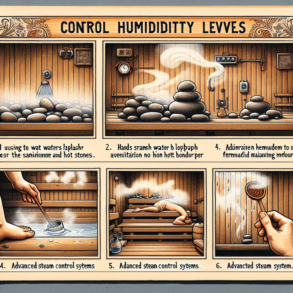 How Do You Adjust Humidity Levels In A Traditional Sauna?